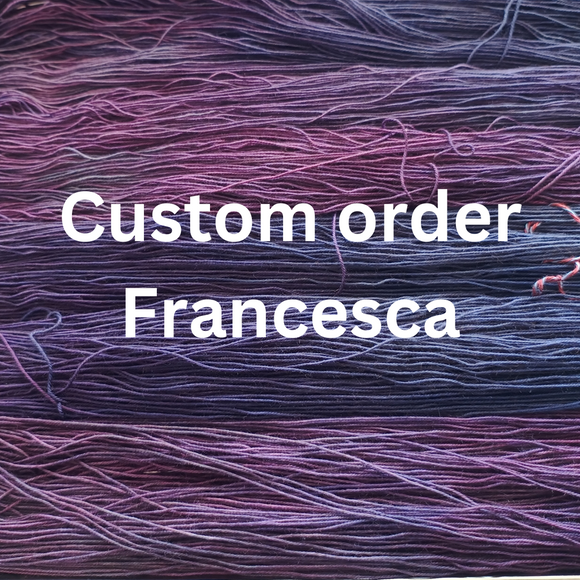 Custom order for Francesca – Yak Sock