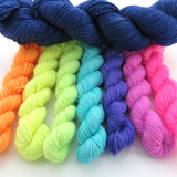 Bright AF -  Colourful Smooth Sock Kitten Set