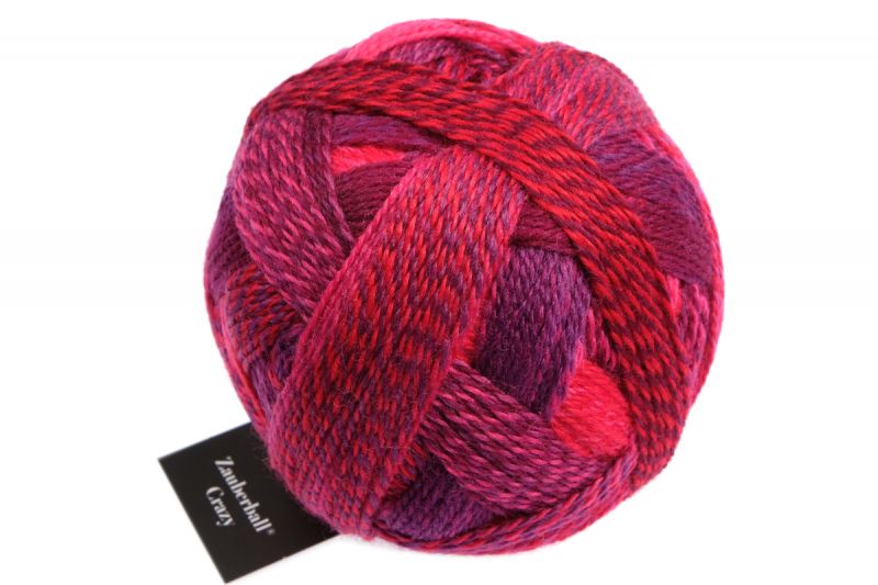 Schoppel Wolle Zauberball Crazy - Indisch Rosa