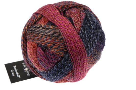 Schoppel Wolle Zauberball Crazy - Zimtschnecke