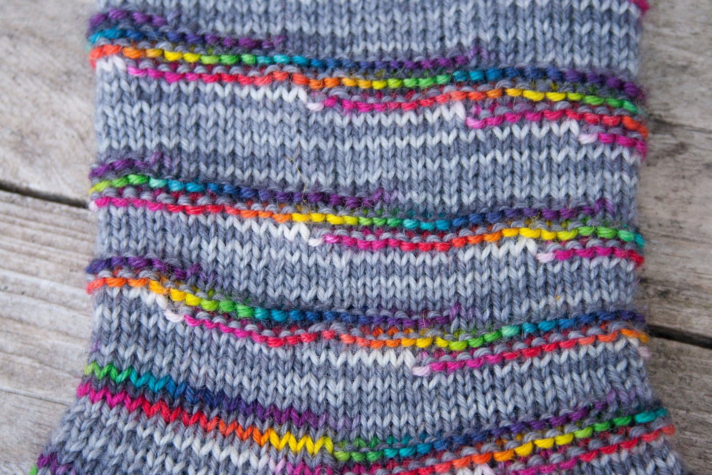 Rainbow Bridges Socks - PDF Pattern Download