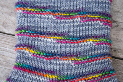 Rainbow Bridges Socks - PDF Pattern Download