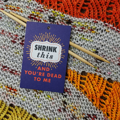 Bad Betty Knits - Care Tags