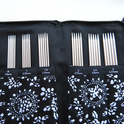 Chiaogoo DPN Sock Set, 6" (15 cm) stainless steel