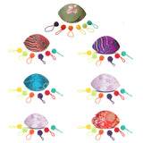 Hiyahiya Dumpling Case with Yarn Ball Stitch Markers