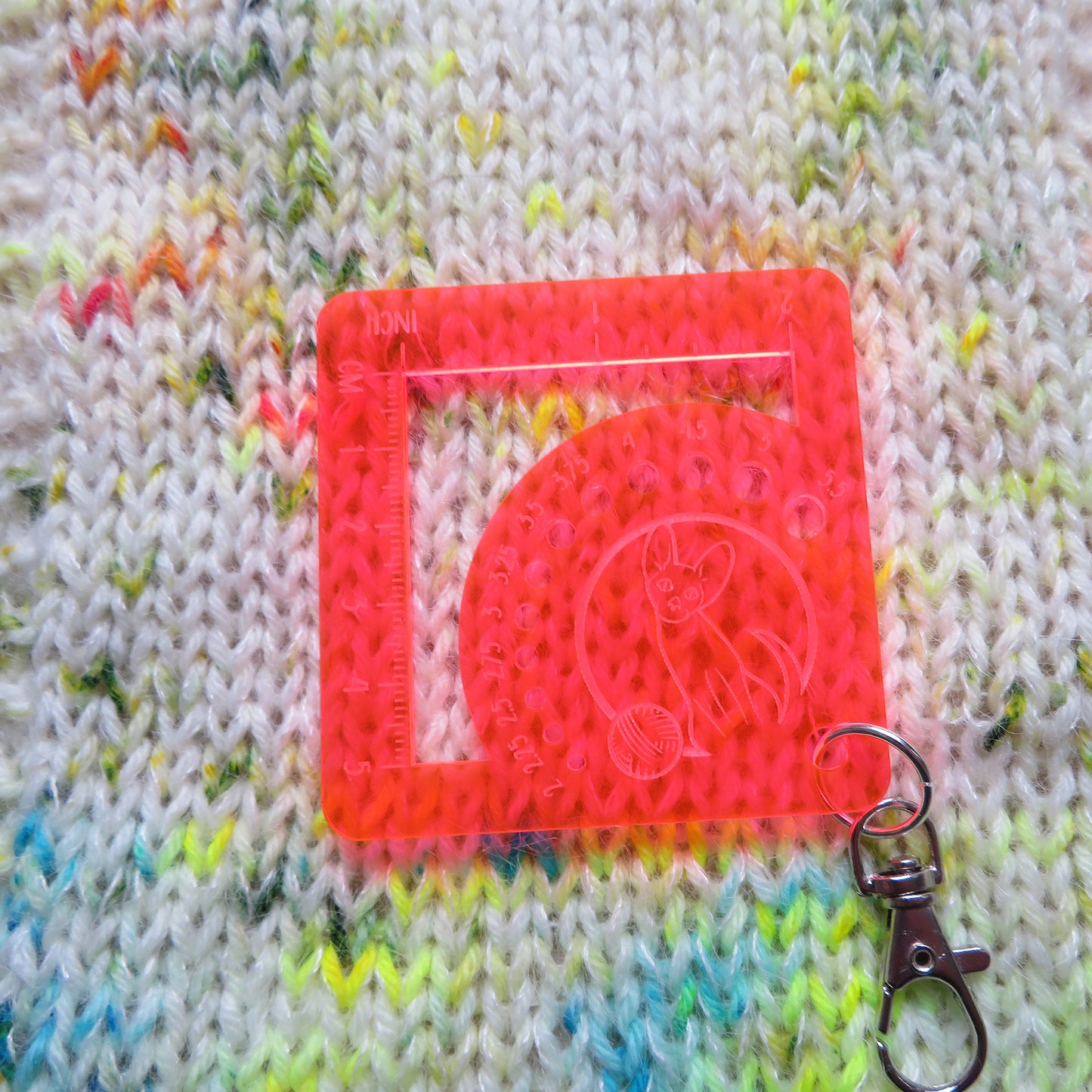 Knit and Needle Gauge