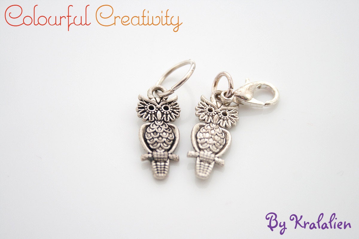 Stitch marker owl