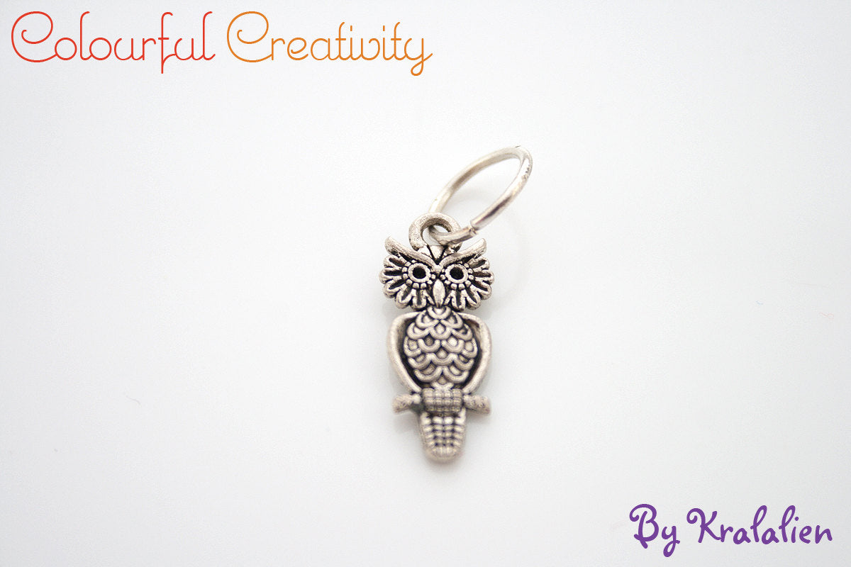 Stitch marker owl