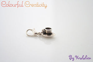 Stitch marker cup of tea