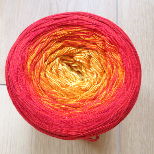 Unikat unplied gradient yarn - SALE