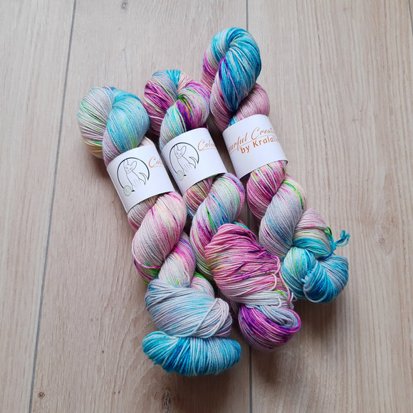 Peacock Paradise – Smooth Sock