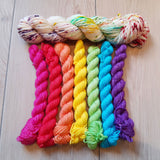 Rainbow Bright -  Colourful Smooth DK Kitten Set