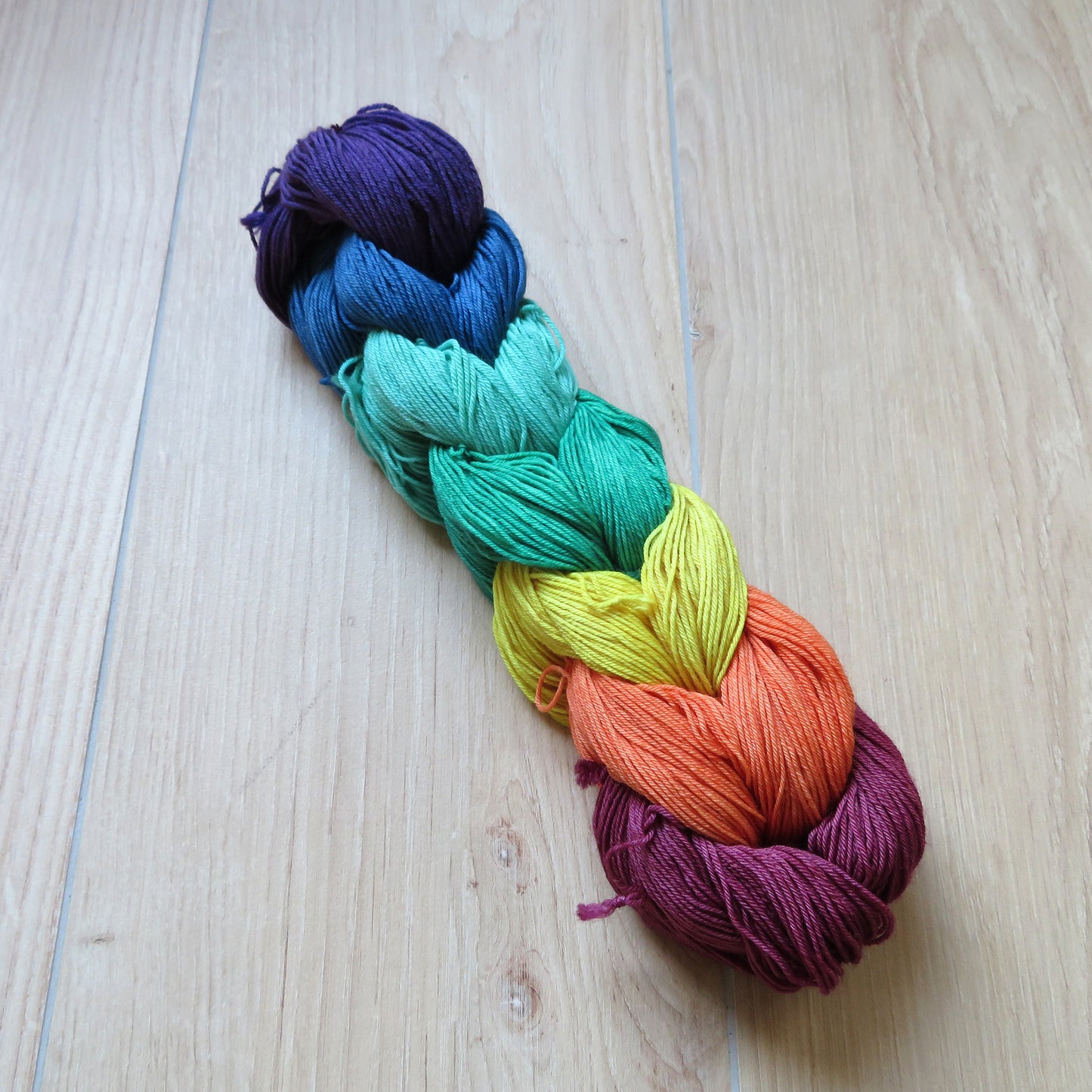 Rainbow but darker - Smooth Sock Kitten Set