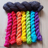 Rainbow Bright -  Colourful Smooth DK Kitten Set