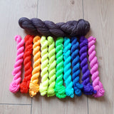 Super Neon -  Colourful Smooth DK Kitten Set